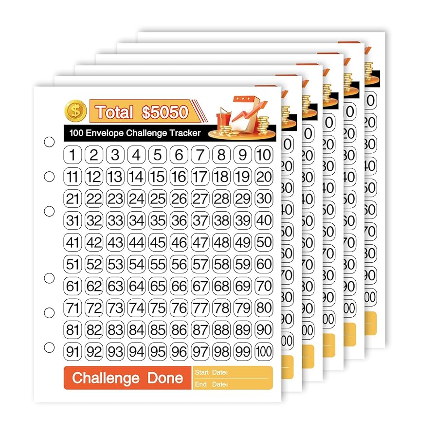 Amazon.com : AIERSA 20 Sheets 100 Envelopes Money Saving